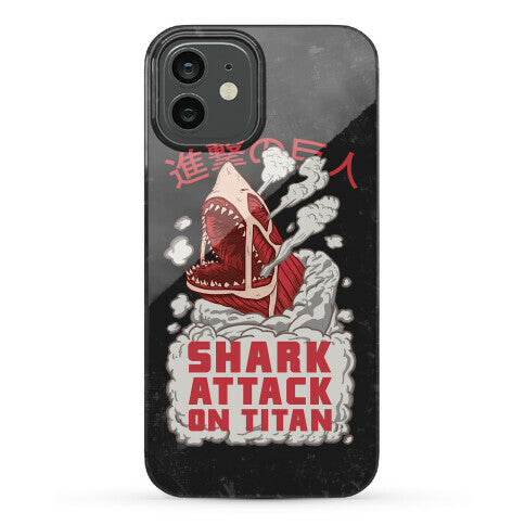 Shark Attack On Titan Phone Case